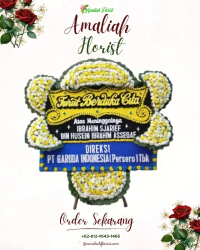 Papan Bunga Duka di Sambuli